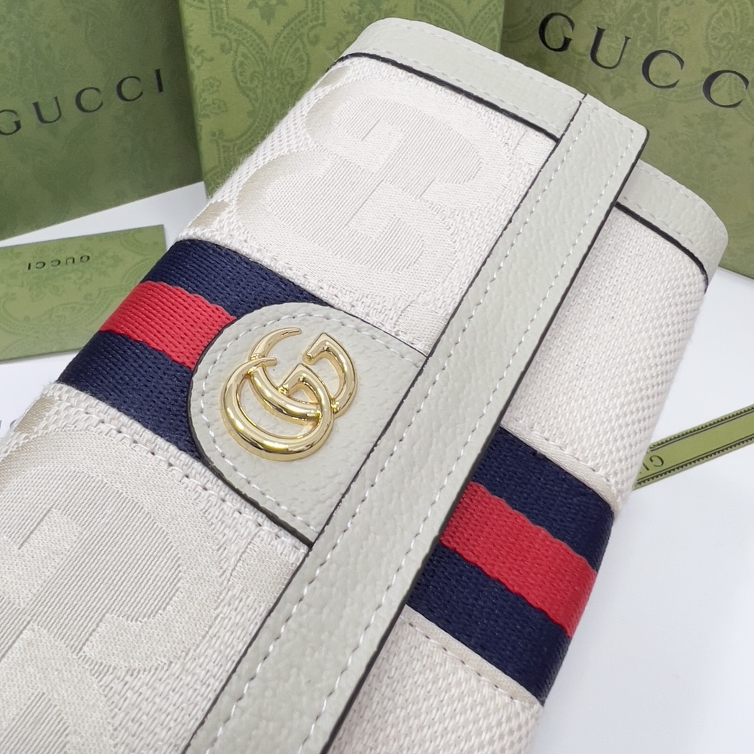 Iconic Set: Gucci Gg Emblem Large Tote Bag And Ophidia Ukmdg Wallet - Image 10
