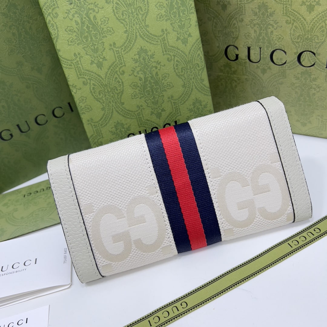 Iconic Set: Gucci Gg Emblem Large Tote Bag And Ophidia Ukmdg Wallet - Image 9