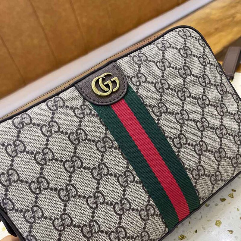 Alternative view of Gucci Ophidia Gg Shoulder Bag Beige Ebony 23.5Cm 699439 9C2St 8920