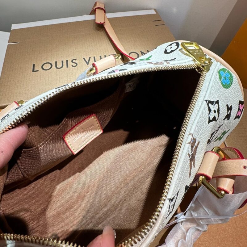 Alternative view of Louis Vuitton Speedy 25 Handbag Monogram Canvas In Multicolor 25Cm