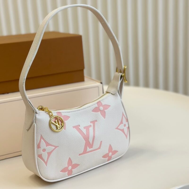Alternative view of Louis Vuitton Mini Moon Bag In Latte White And Chamallow Pink 21Cm M24108