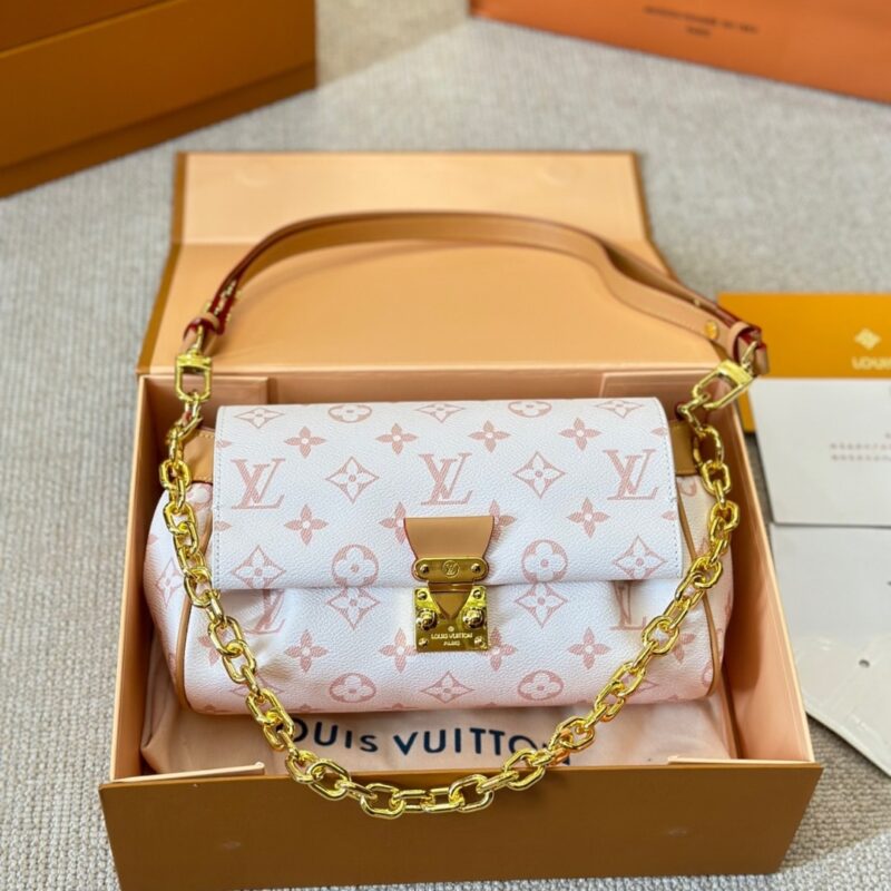 Alternative view of Louis Vuitton Lv Favorite Monogram Empreinte Bicolor Latte And Chamallow 23Cm