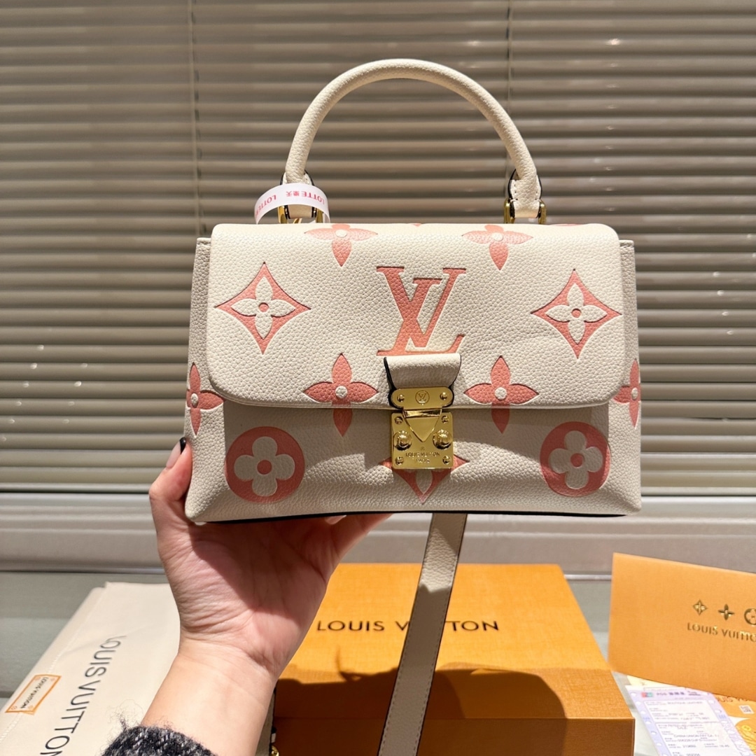 Louis Vuitton Madeleine BB Cream Beige 25Cm - Image 2