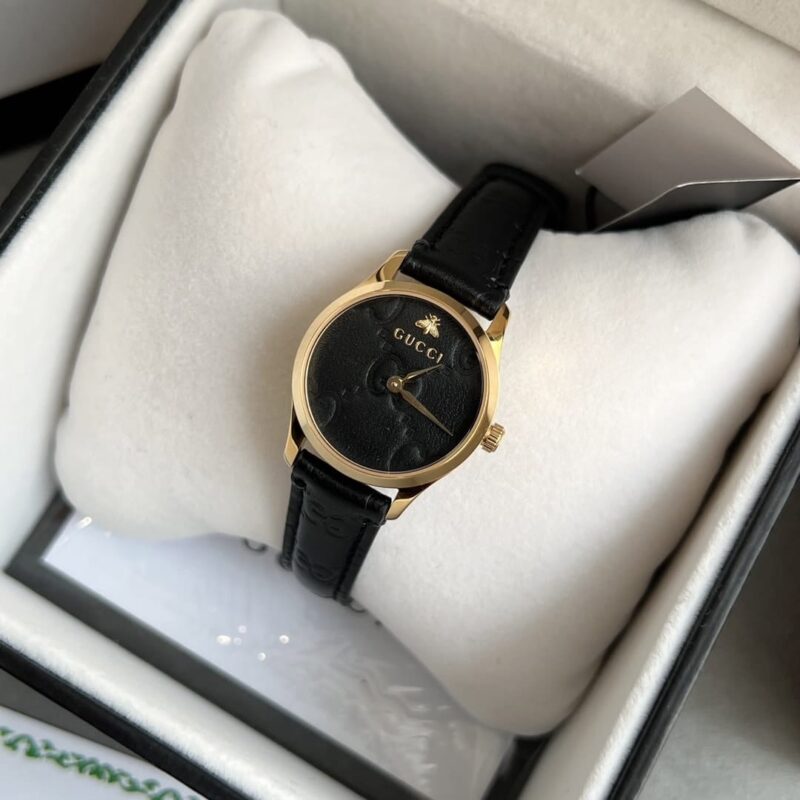 Alternative view of Gucci G Timeless Watch Black Dial 27Mm