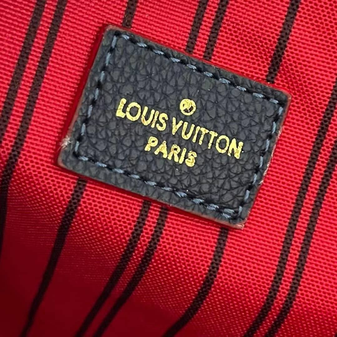 Louis Vuitton Pochette Metis Monogram Empreinte Navy Blue 25Cm M44071 - Image 7