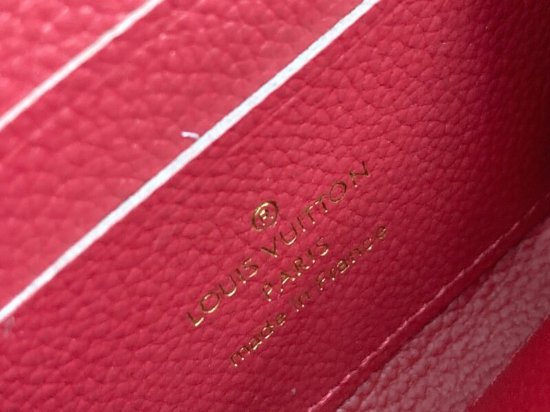 Alternative view of Louis Vuitton Zippy Coin Purse Monogram Empreinte Red 11Cm M60067