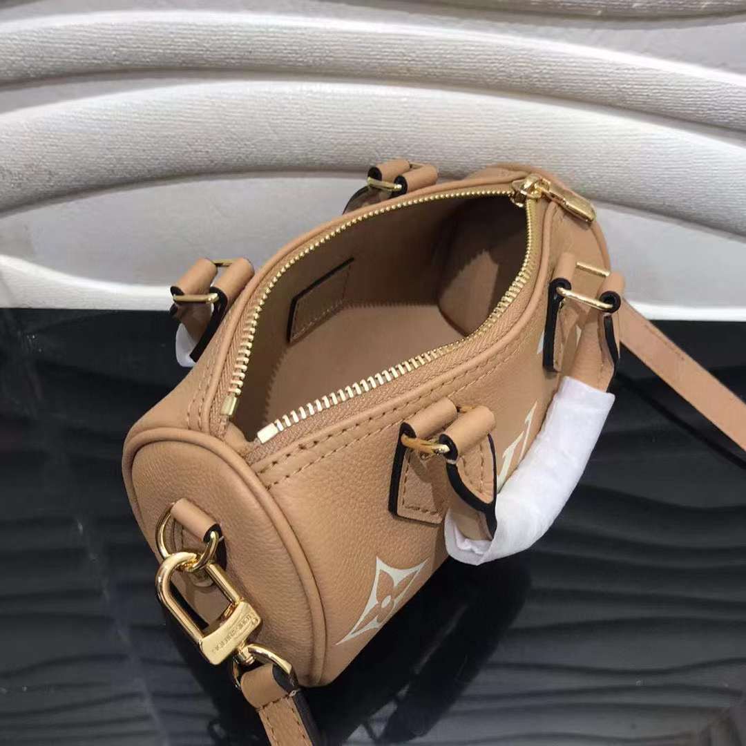 Louis Vuitton Nano Speedy Monogram Canvas Creme Beige 17Cm M82890 - Image 3