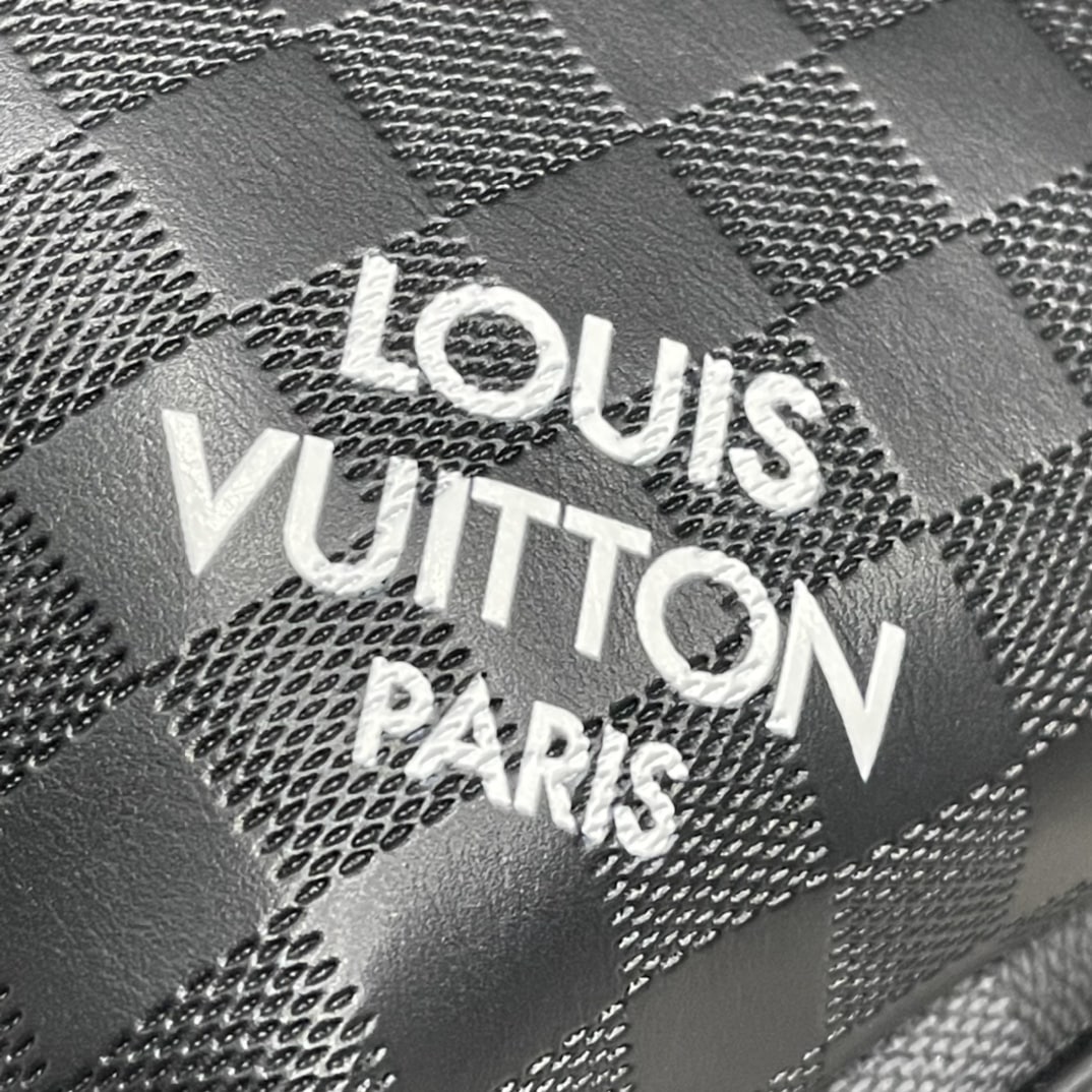 Louis Vuitton Avenue Slingbag 31Cm Black And Grey N40439 - Image 5