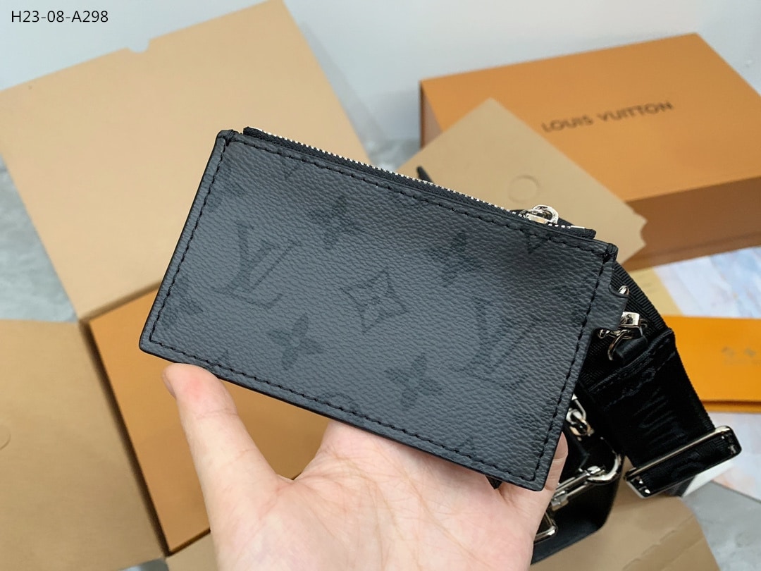 Louis Vuitton Gaston Bag Black 22Cm M81124 - Image 4