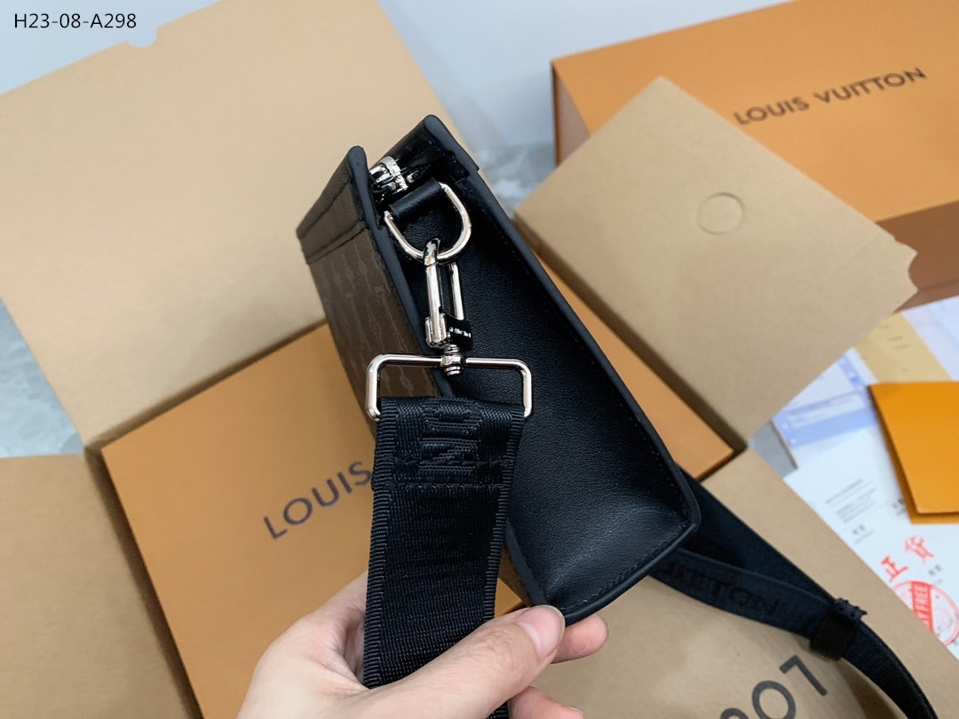 Louis Vuitton Gaston Bag Black 22Cm M81124 - Image 5
