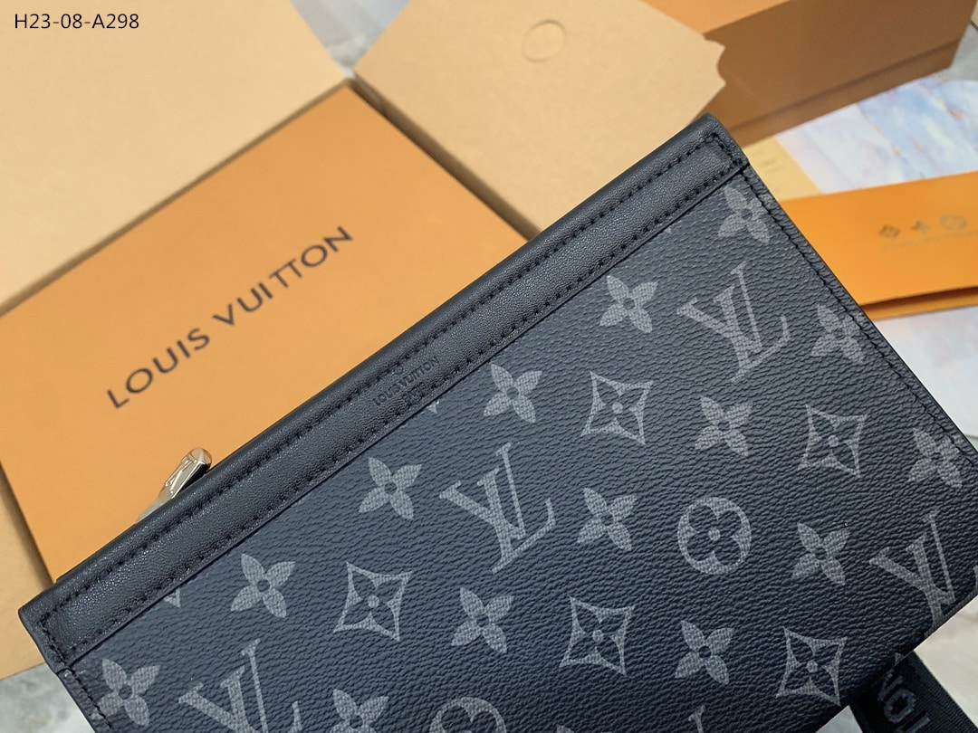Louis Vuitton Gaston Bag Black 22Cm M81124 - Image 7