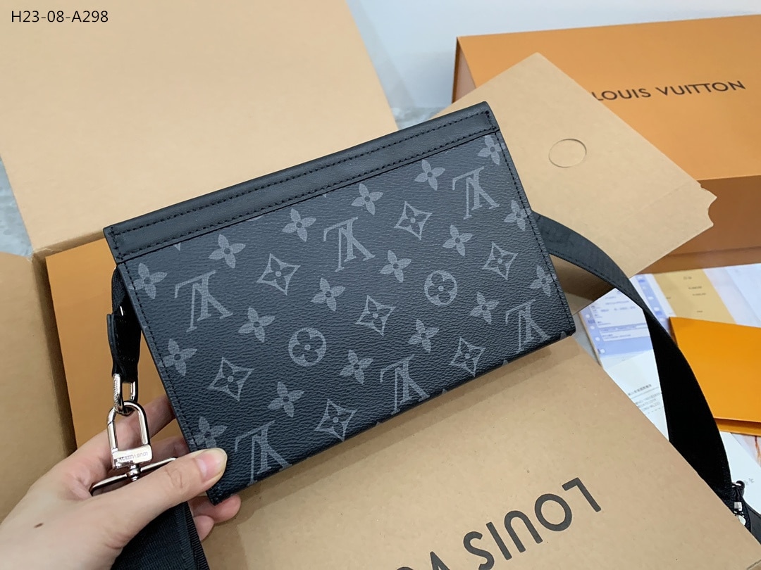Louis Vuitton Gaston Bag Black 22Cm M81124 - Image 8