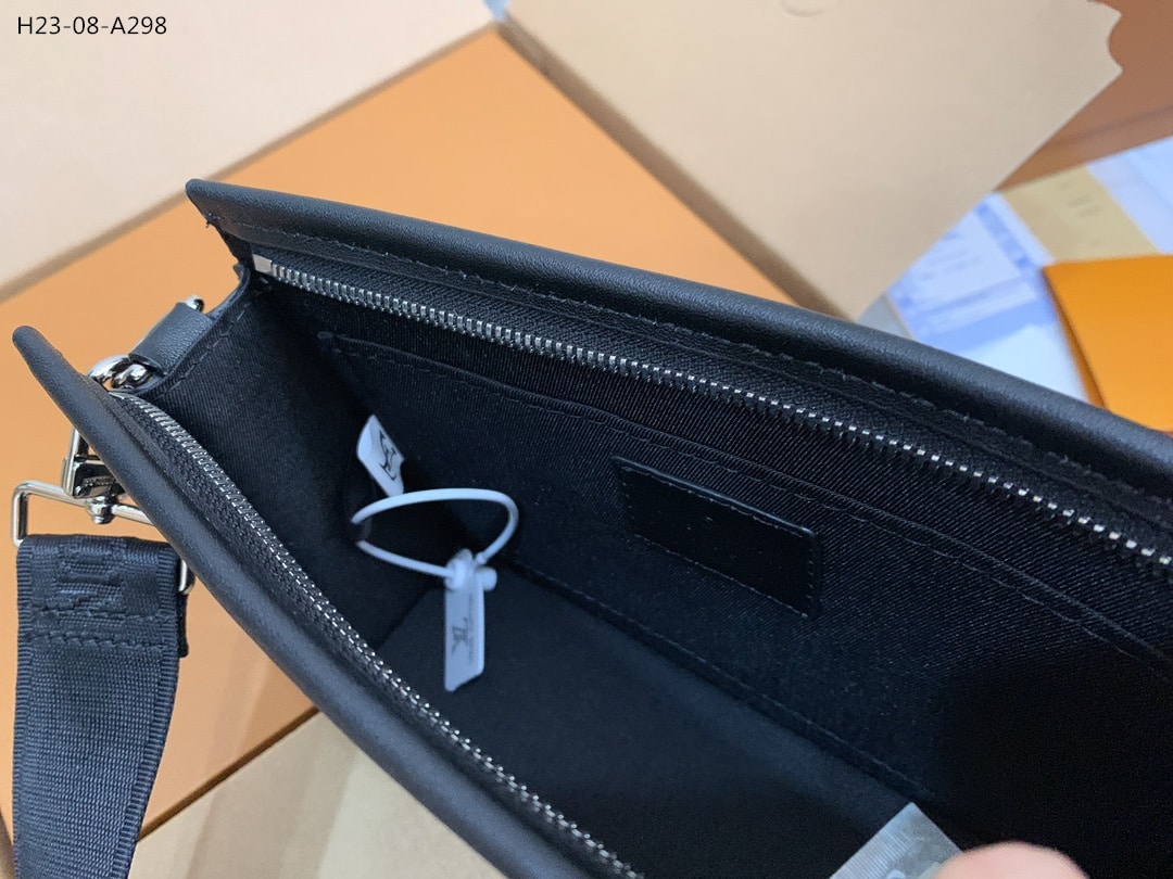 Louis Vuitton Gaston Bag Black 22Cm M81124 - Image 10