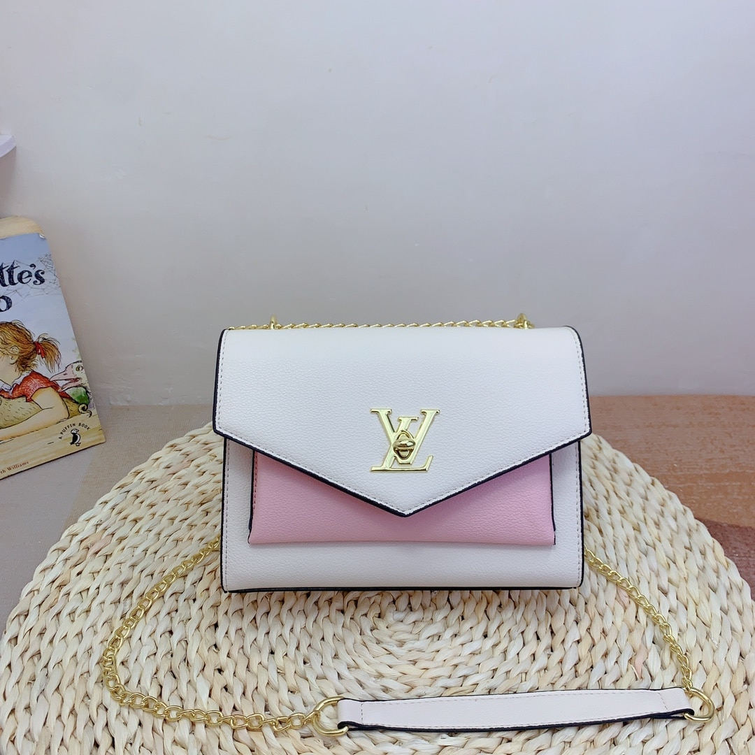 Louis Vuitton Mylockme Satchel Chain Bag Rose Trianon 23Cm M22190 - Image 4