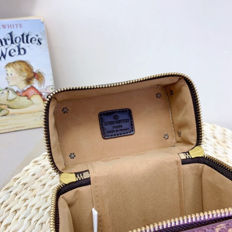 Alternative view of Louis Vuitton Vertical Box Trunk Bag Monogram Brown 13Cm M59664