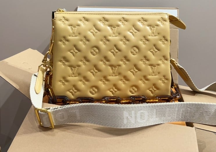 Alternative view of Louis Vuitton Coussin PM Bag Yellow 27Cm M22335