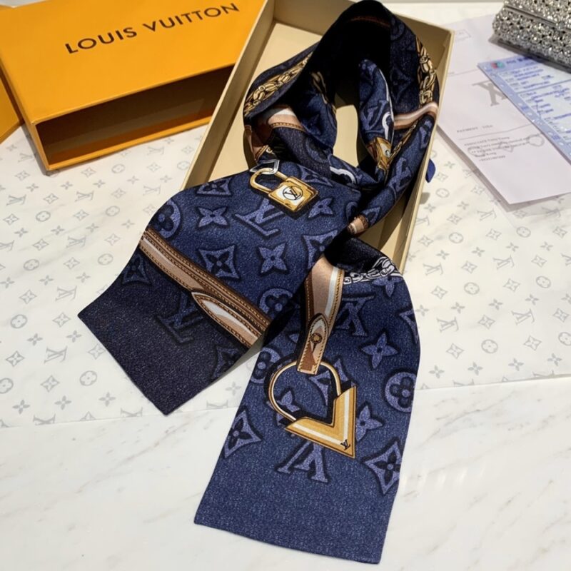 Alternative view of Louis Vuitton Denimgram Confidential Bandeau Light Blue