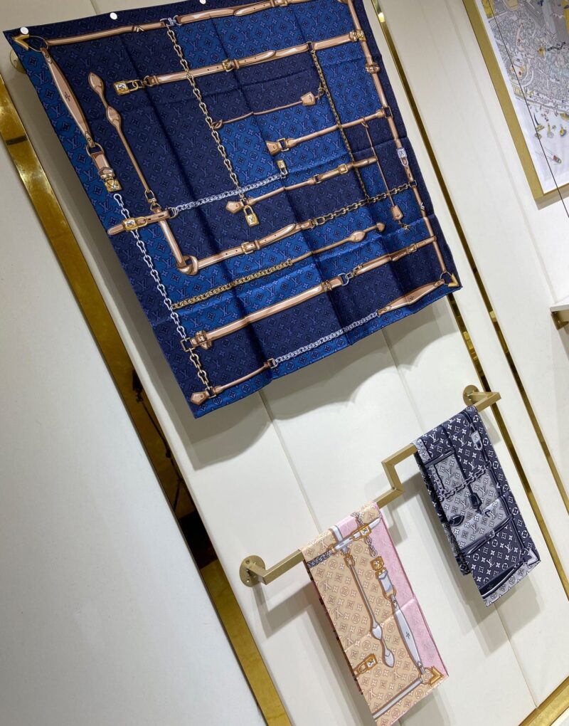 Alternative view of Louis Vuitton Denimgram Confidential Square 90 M78096