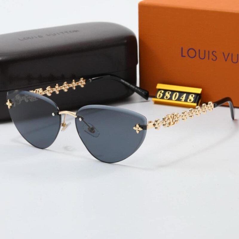 Alternative view of Louis Vuitton Lv Bloom Cat Eye Glasses Black Z2138U