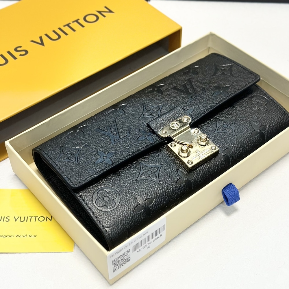 Iconic Set: Louis Vuitton Coussin Backpack PM And Sarah Wallet Monogram Empreinte - Image 9