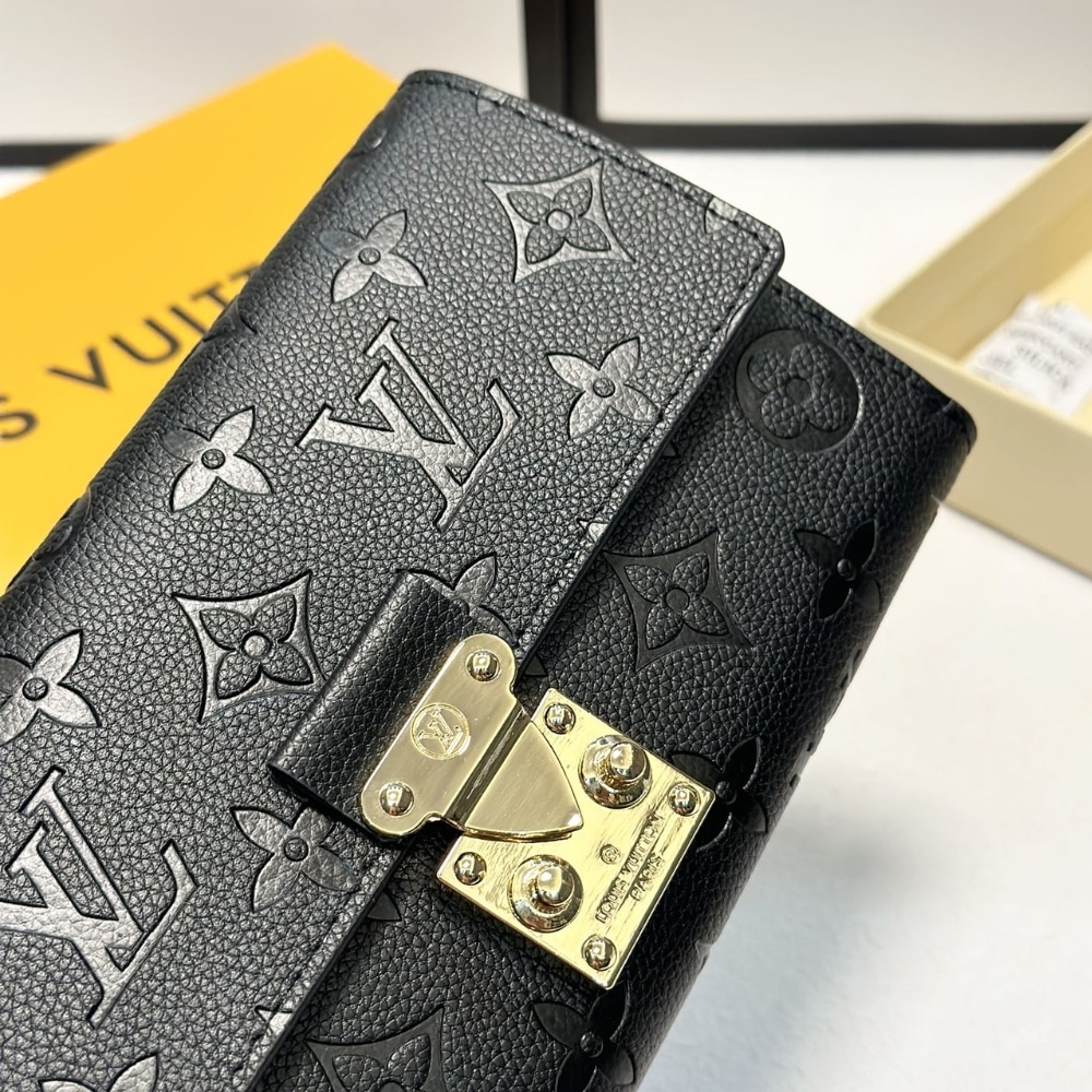 Iconic Set: Louis Vuitton Coussin Backpack PM And Sarah Wallet Monogram Empreinte - Image 11