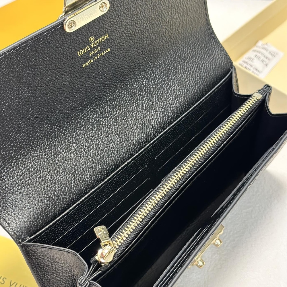 Iconic Set: Louis Vuitton Coussin Backpack PM And Sarah Wallet Monogram Empreinte - Image 13