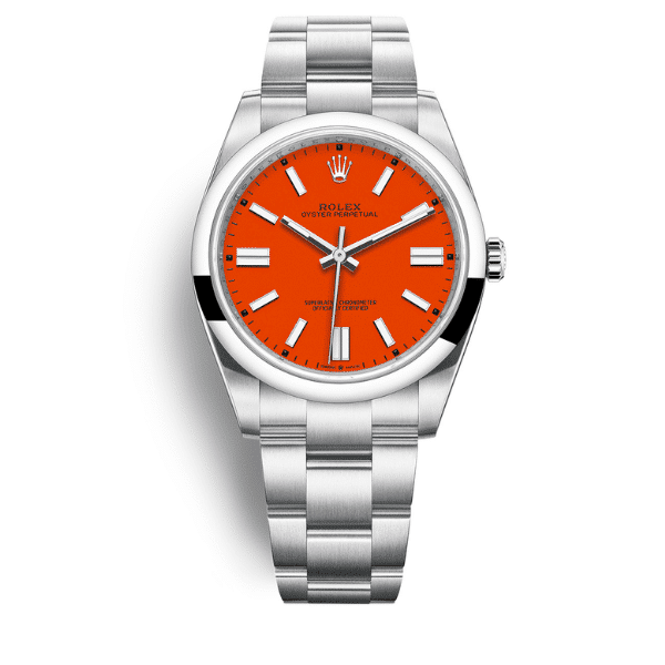 Rolex Oyster Perpetual Red 41Mm 124300