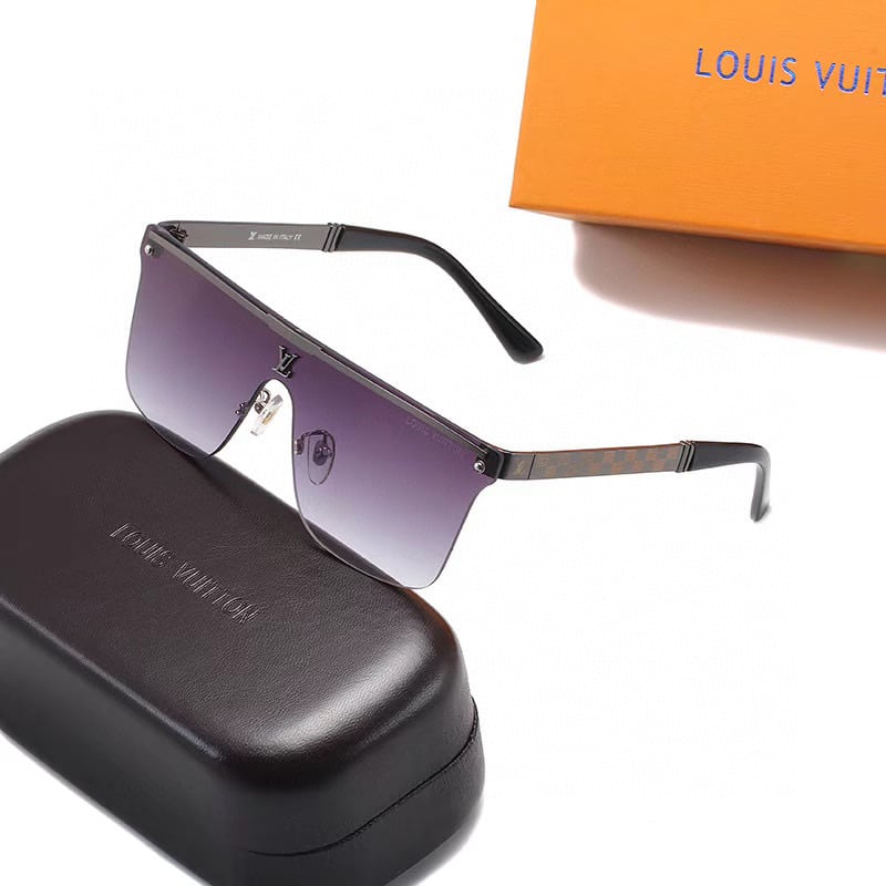 Alternative view of Louis Vuitton Sports Windproof Purple Sunglasses
