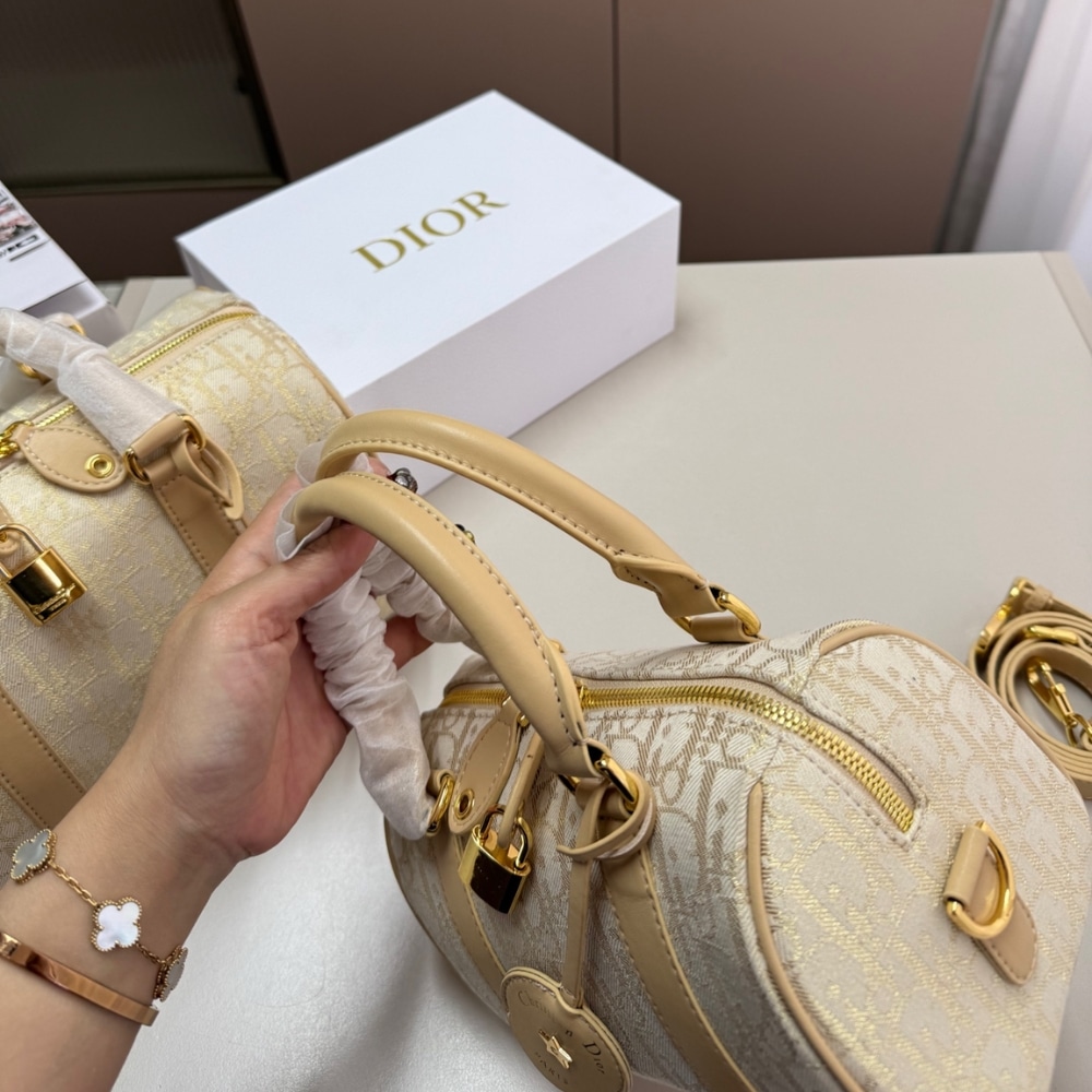 DIOR GROOVE 20 BAG NATURAL 20CM M1364UTZQ M925 - Image 5
