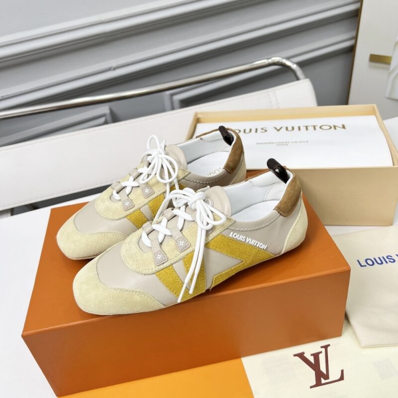 Alternative view of Louis Vuitton Lv Sneakerina Light Beige 1Ahneu