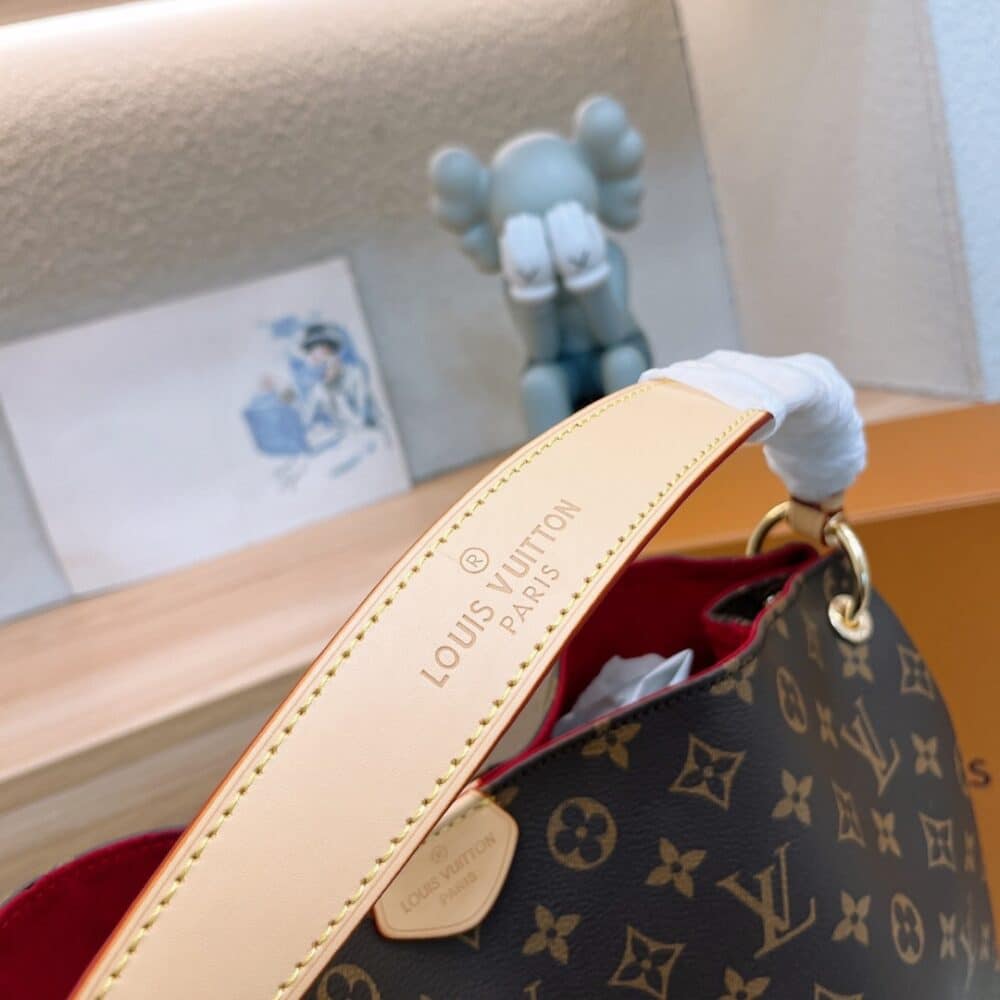 Iconic Set: Louis Vuitton Graceful Bag And Celeste Wallet In Monogram - Image 7