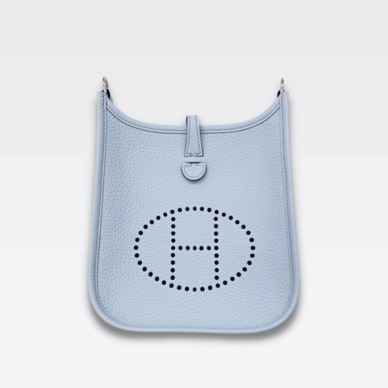 Hermes Evelyne 16 Amazone Light Blue Bag 16Cm