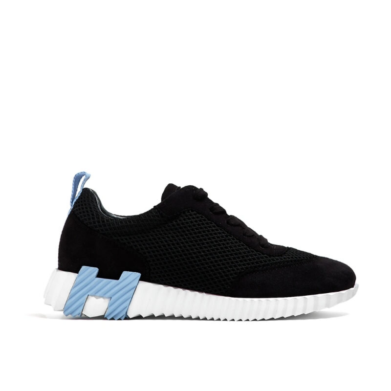 Hermes Bouncing Sneaker Black And Blue H232173Z 03355