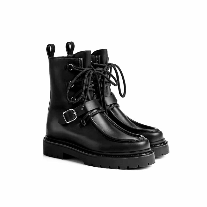 Hermes Land Ankle Boot Black H252104Z 02350