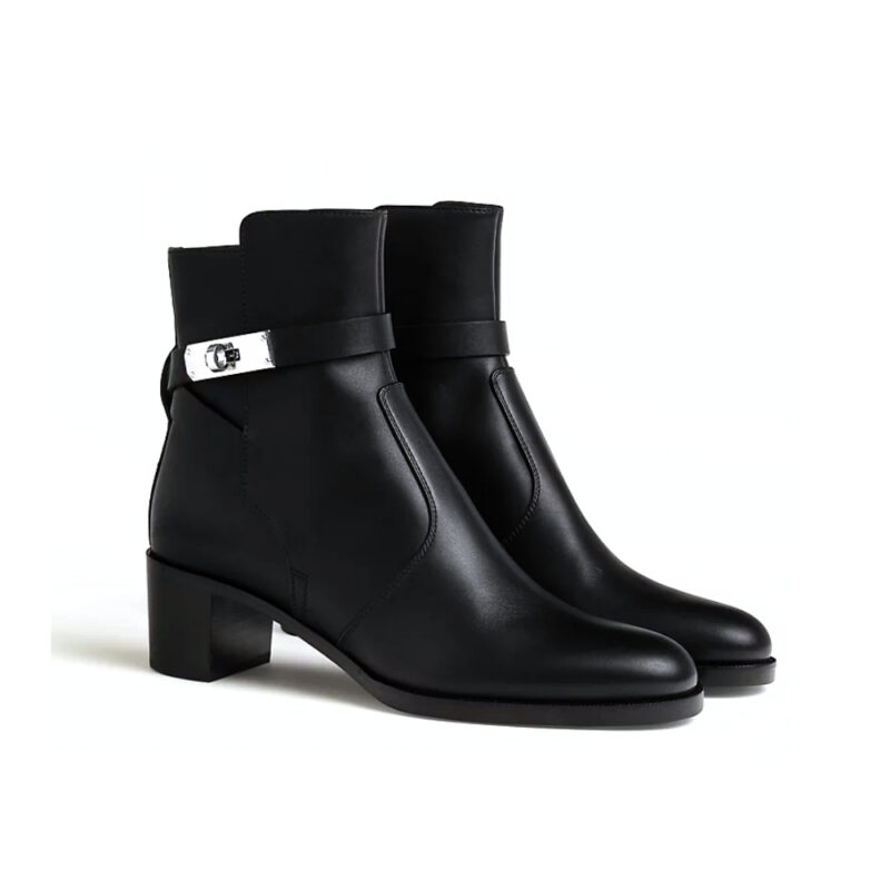 Hermes Frenchie 50 Ankle Boot Black H232128Z 02340