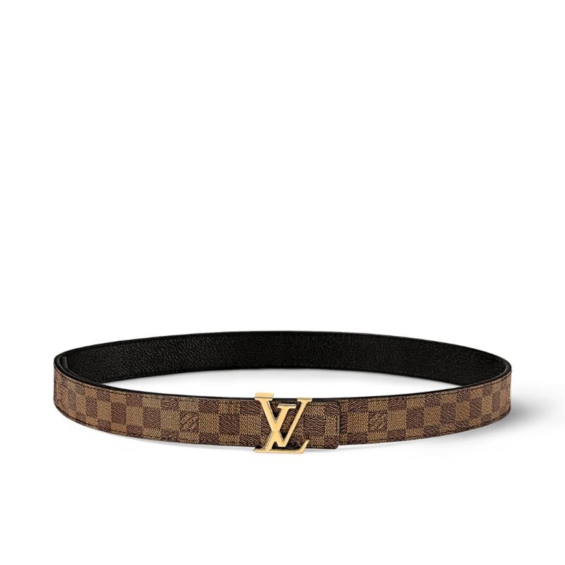 Louis Vuitton LV Iconic 25MM Reversible Belt Damier Ebene Canvas M0568U
