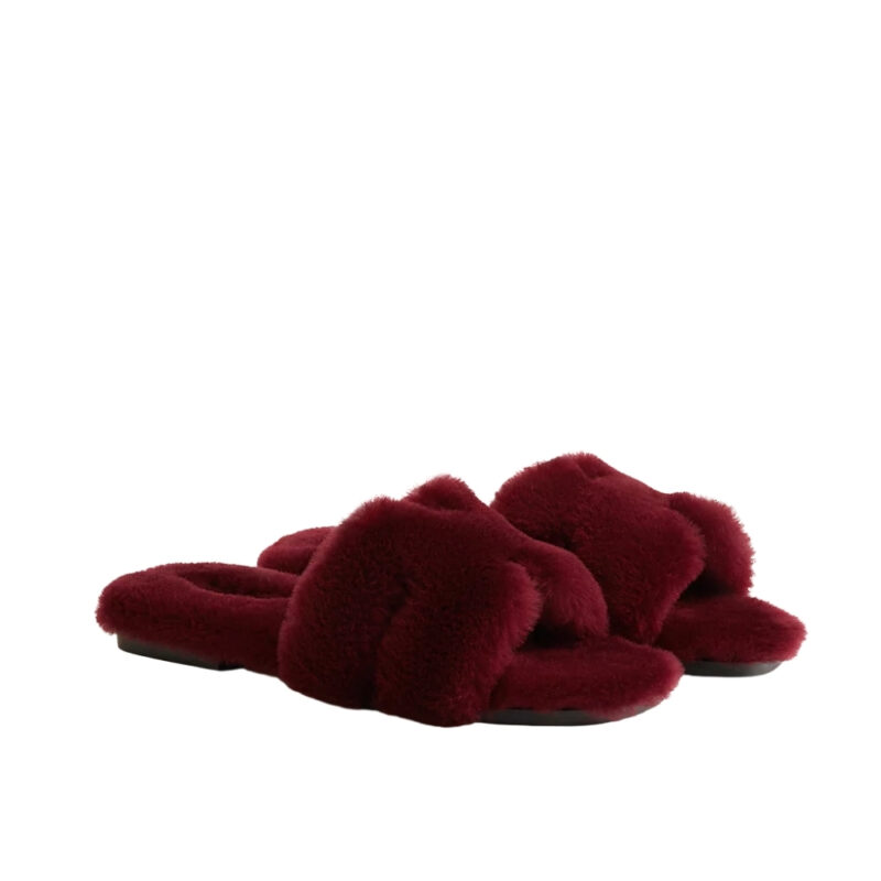 Hermes Oran Sandal Rouge H Burgundy H231288Z L1350