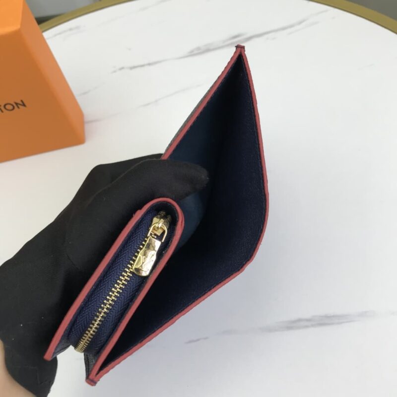 Alternative view of Louis Vuitton Cléa Wallet Tourterelle Navy