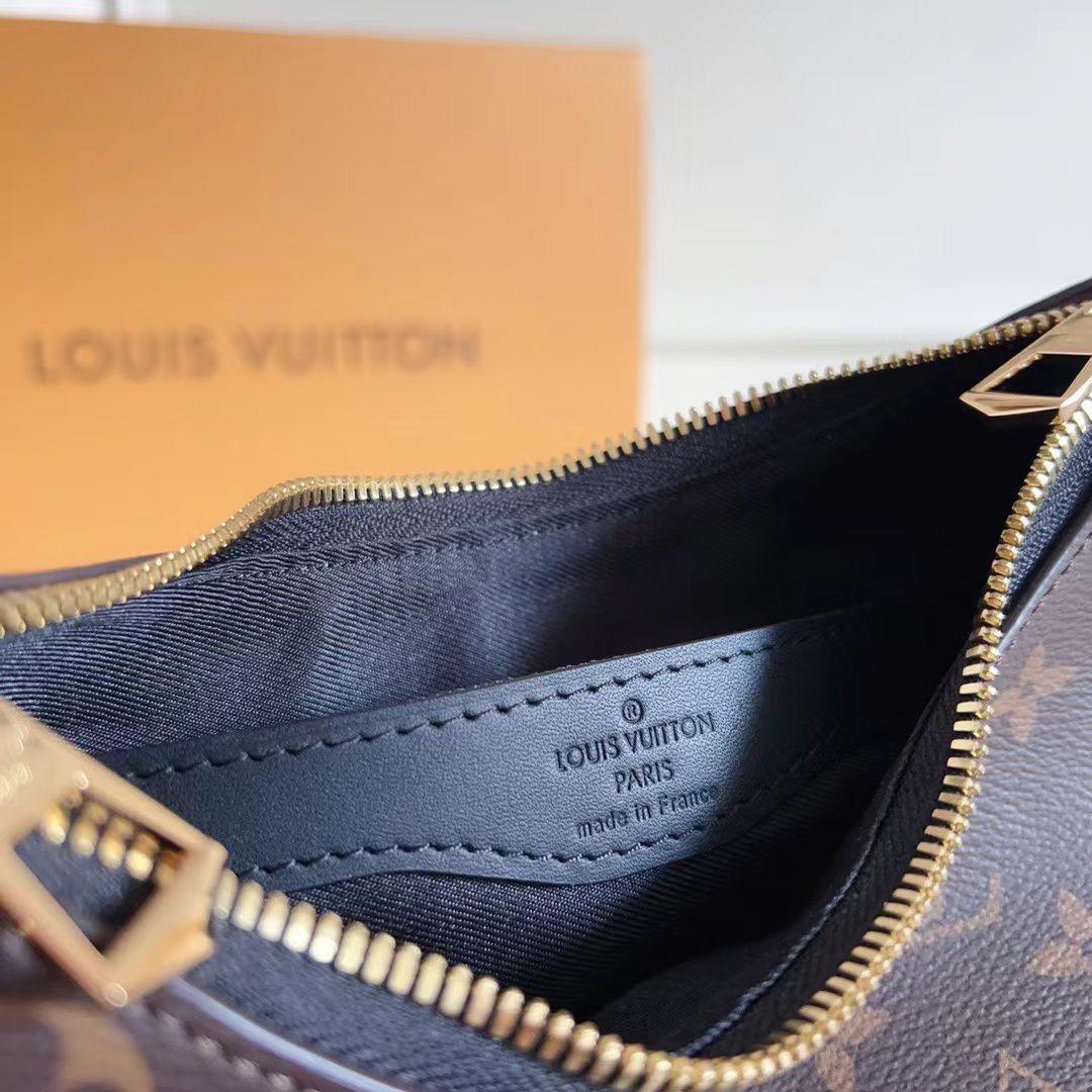Louis Vuitton Boulogne PM Monogram Black 26Cm M45831 - Image 4