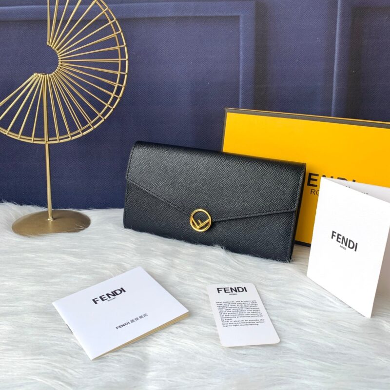 Alternative view of Fendi Continental Wallet Black 8M0251A18Bf0Kur