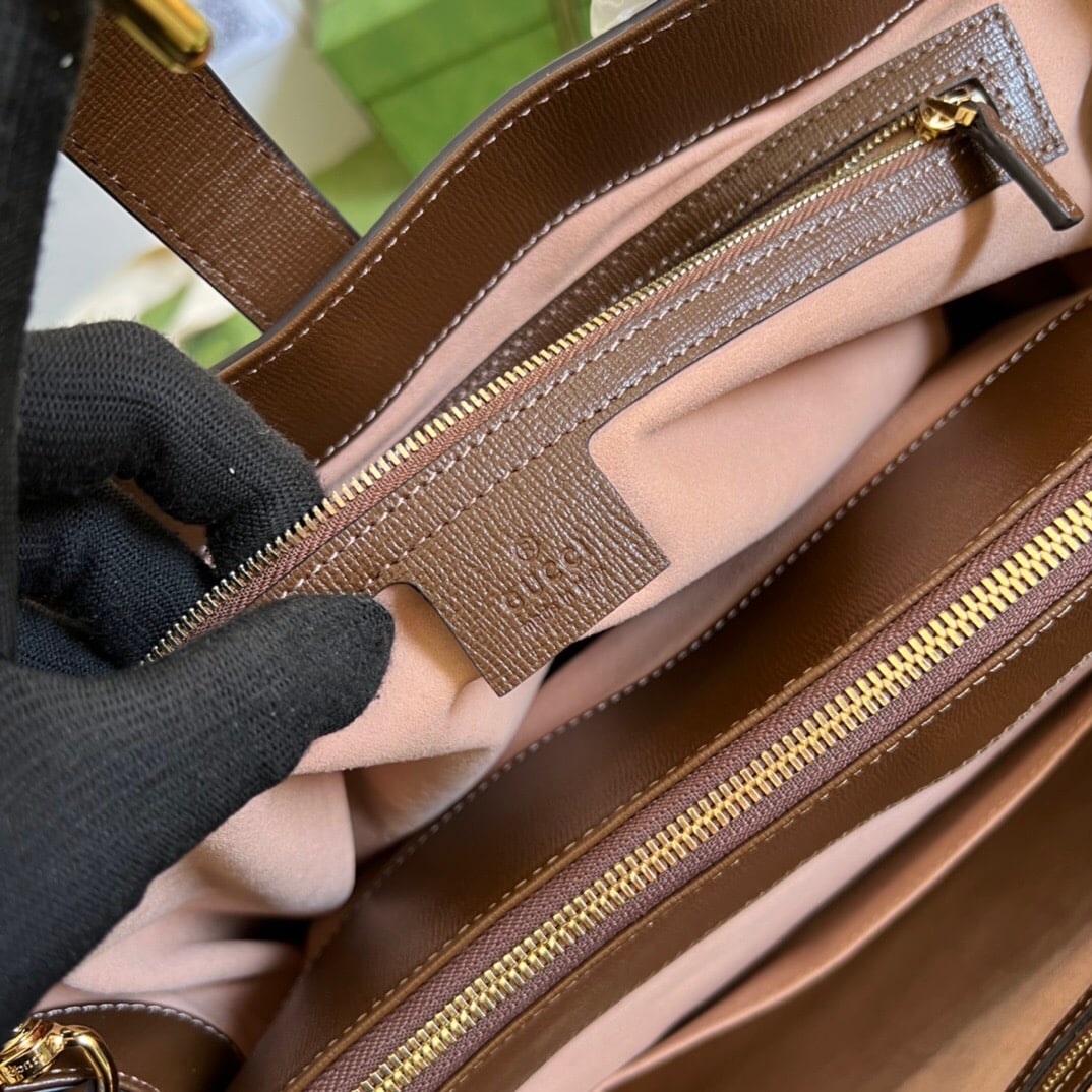 Gucci Jackie 1961 Large Tote Bag 649015 Huhhg 8565 - Image 3