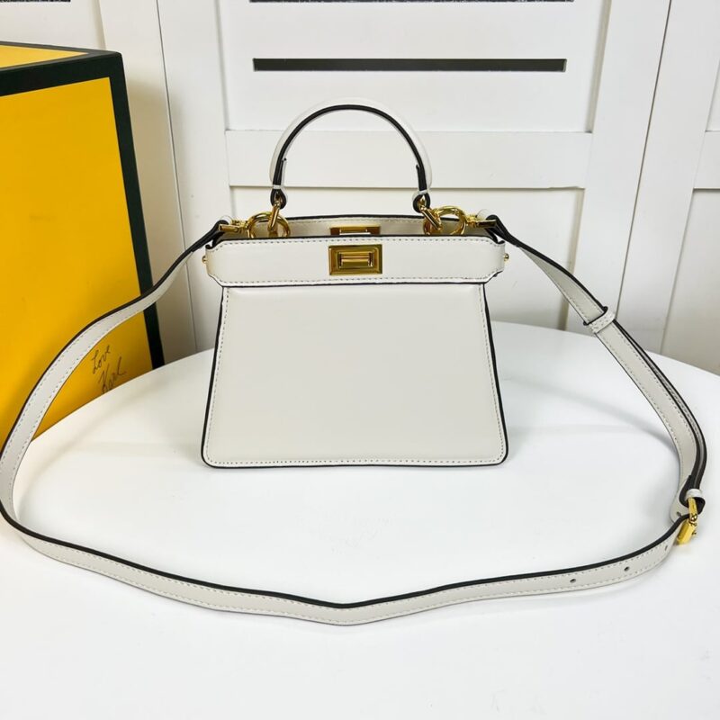 Alternative view of Fendi Peekaboo Iseeu Petite White 8Bn335Abvef0Qvl