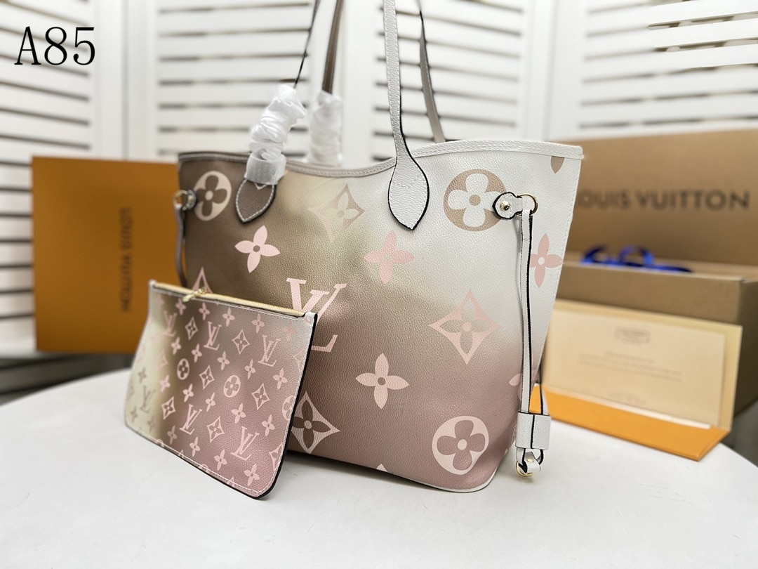 Louis Vuitton Neverfull MM Sunset Kaki 31Cm M59859 - Image 3