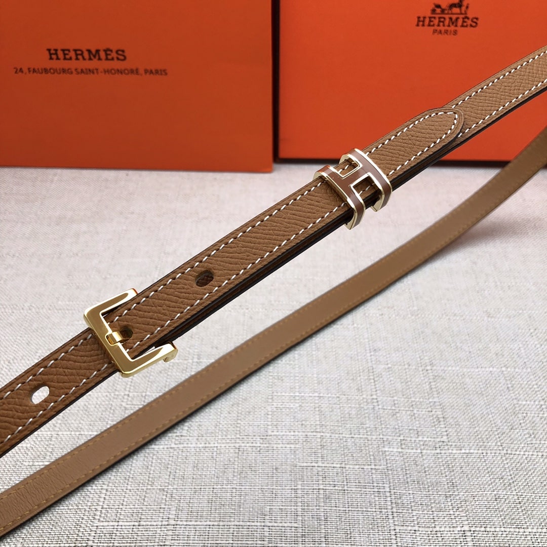 Hermes Pop H 15 Belt Brown 15Mm H081087Cd37085 - Image 3