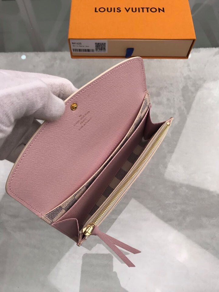 Alternative view of Louis Vuitton Emilie Wallet Rose Ballerine Pink N41625