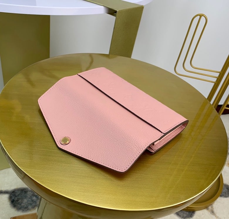 Alternative view of Louis Vuitton Aurore Monogram Empreinte Wallet 20Cm Pink