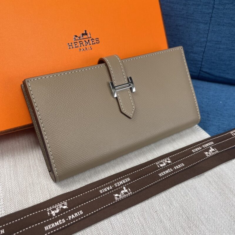 Alternative view of Hermes Bearn Wallet Etoupe 17Cm H084871Ck18
