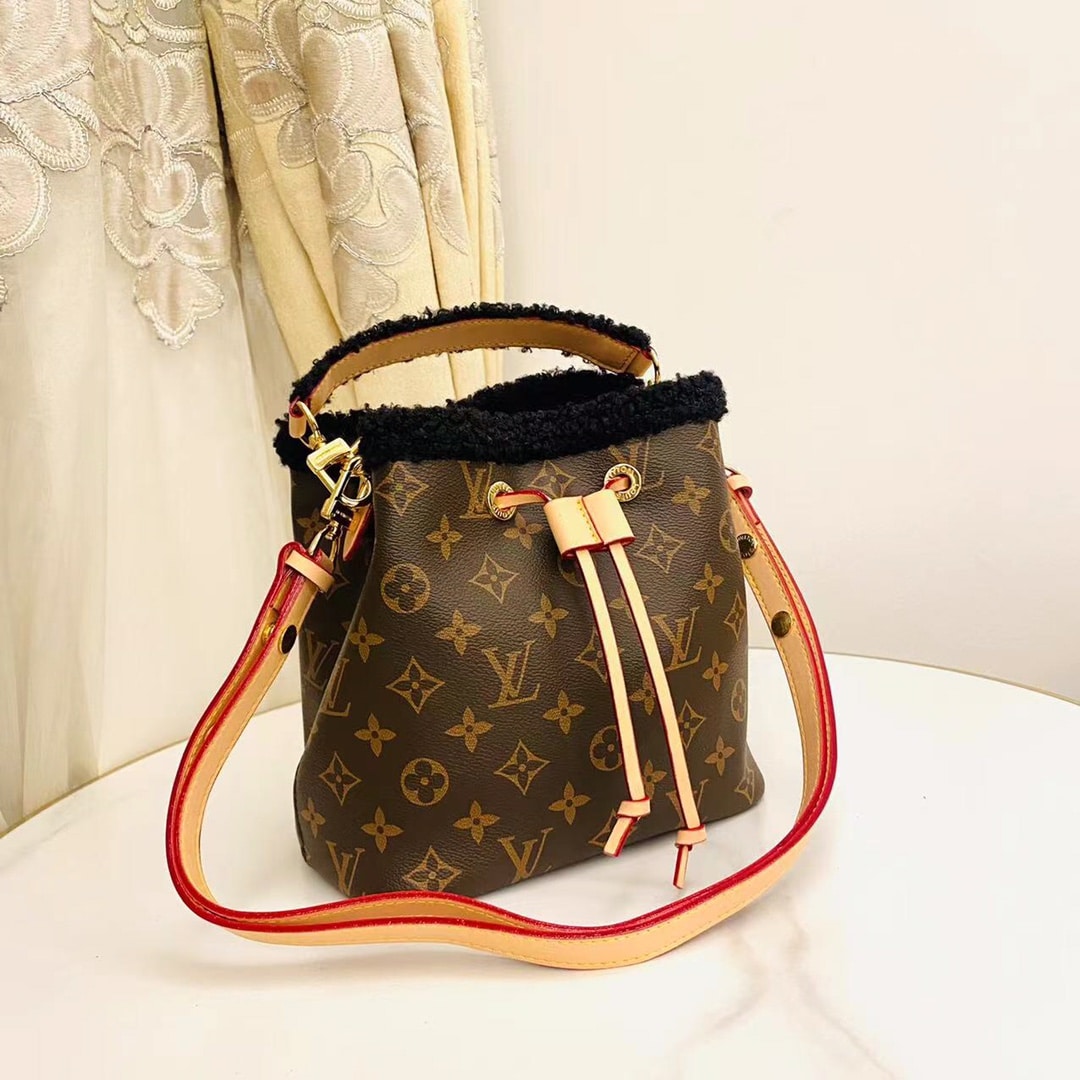 Louis Vuitton Néonoé Monogram Black BB 20Cm - Image 3
