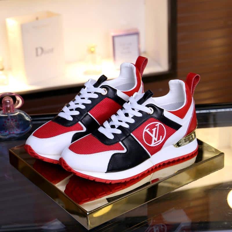 Alternative view of Louis Vuitton Run Away Sneakers Red And Black 1A4Wsx