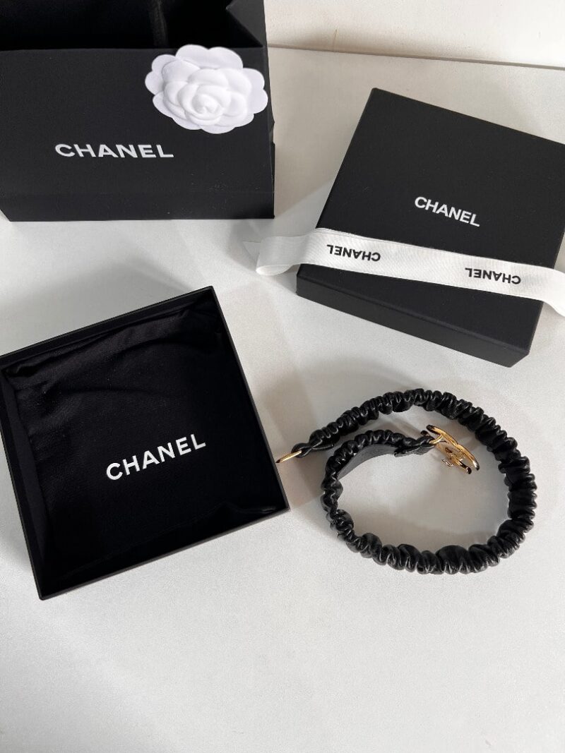 Alternative view of Chanel Cc Gold Belt 30Mm